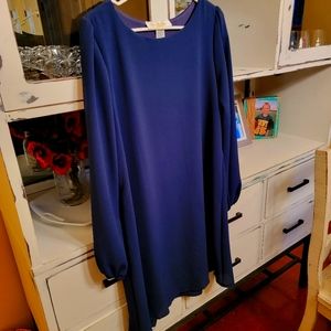 Navy Dress by Love Kuza Size Large